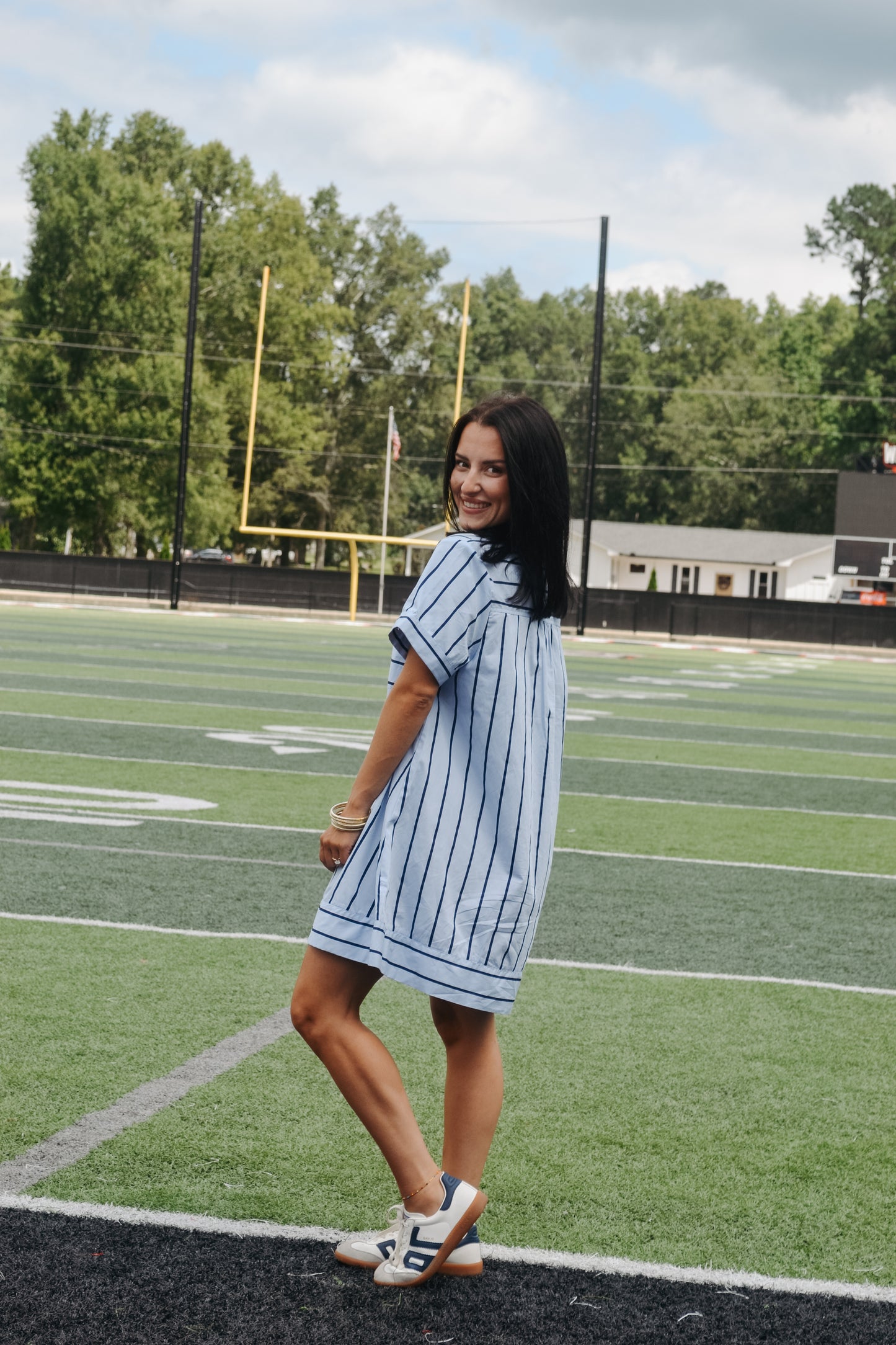 The Sideline Stripe Dress
