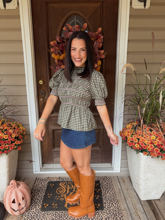Dani Smocked Top
