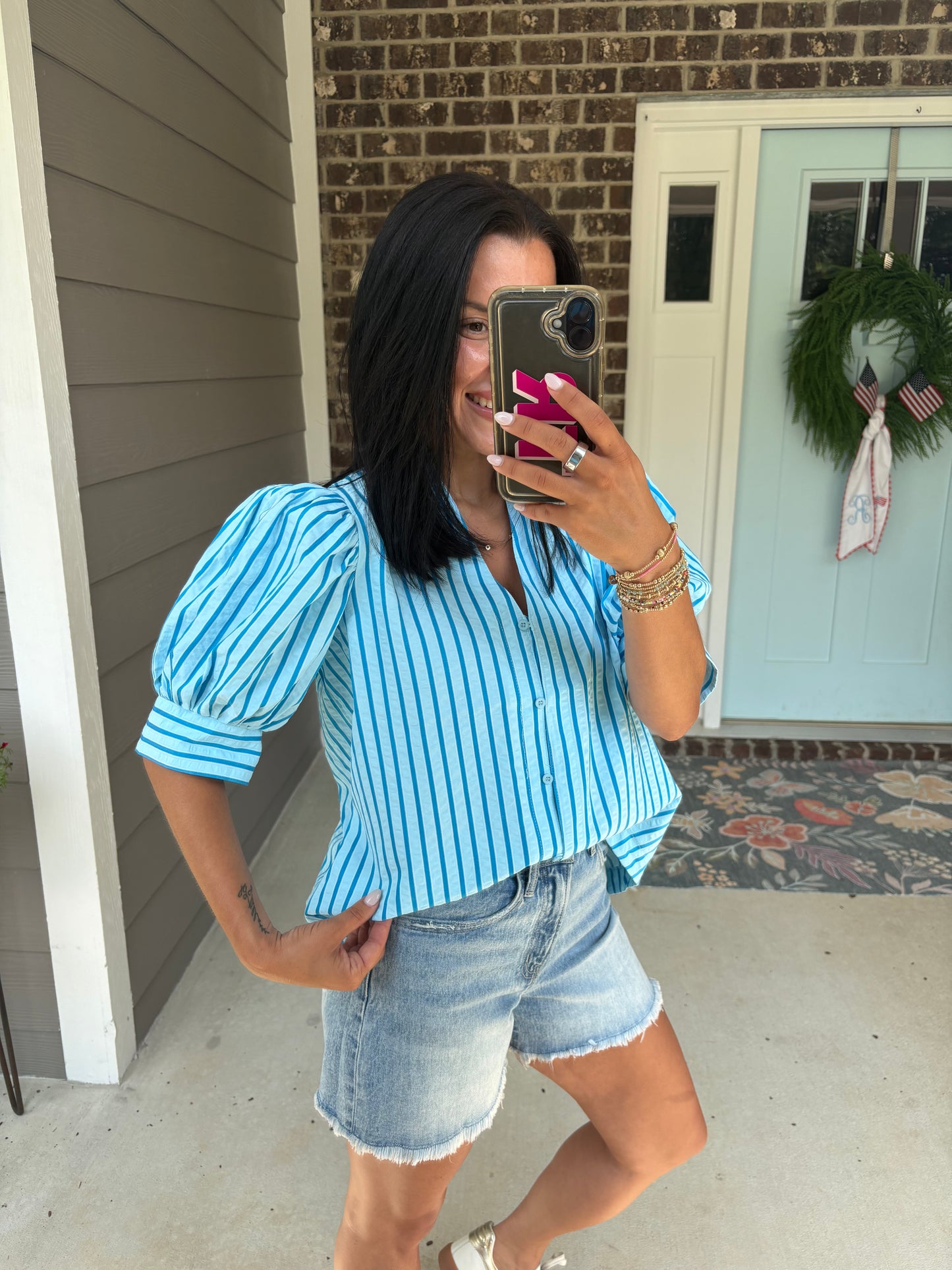 Ellen Striped Top