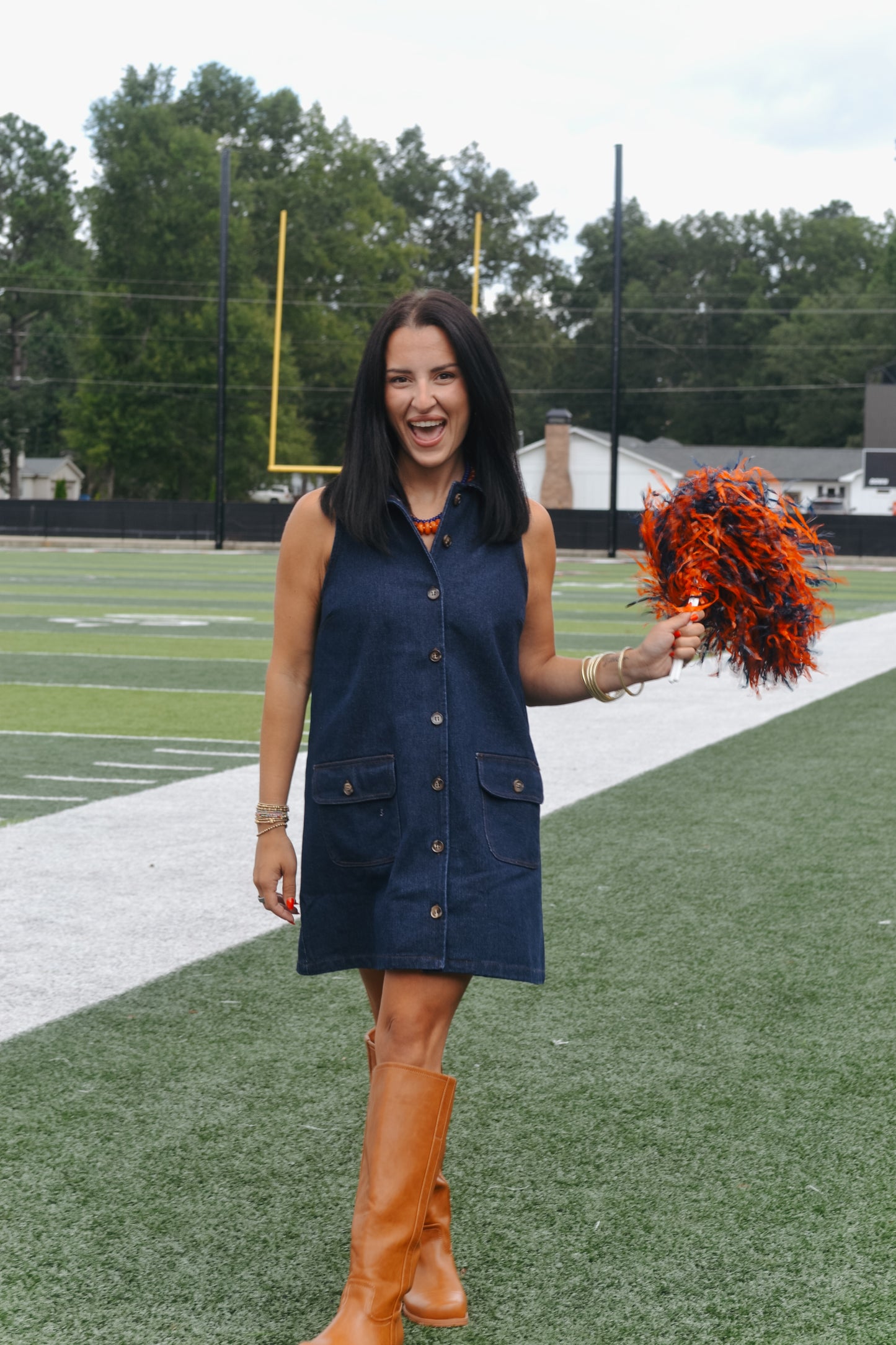 Gameday Denim Dress