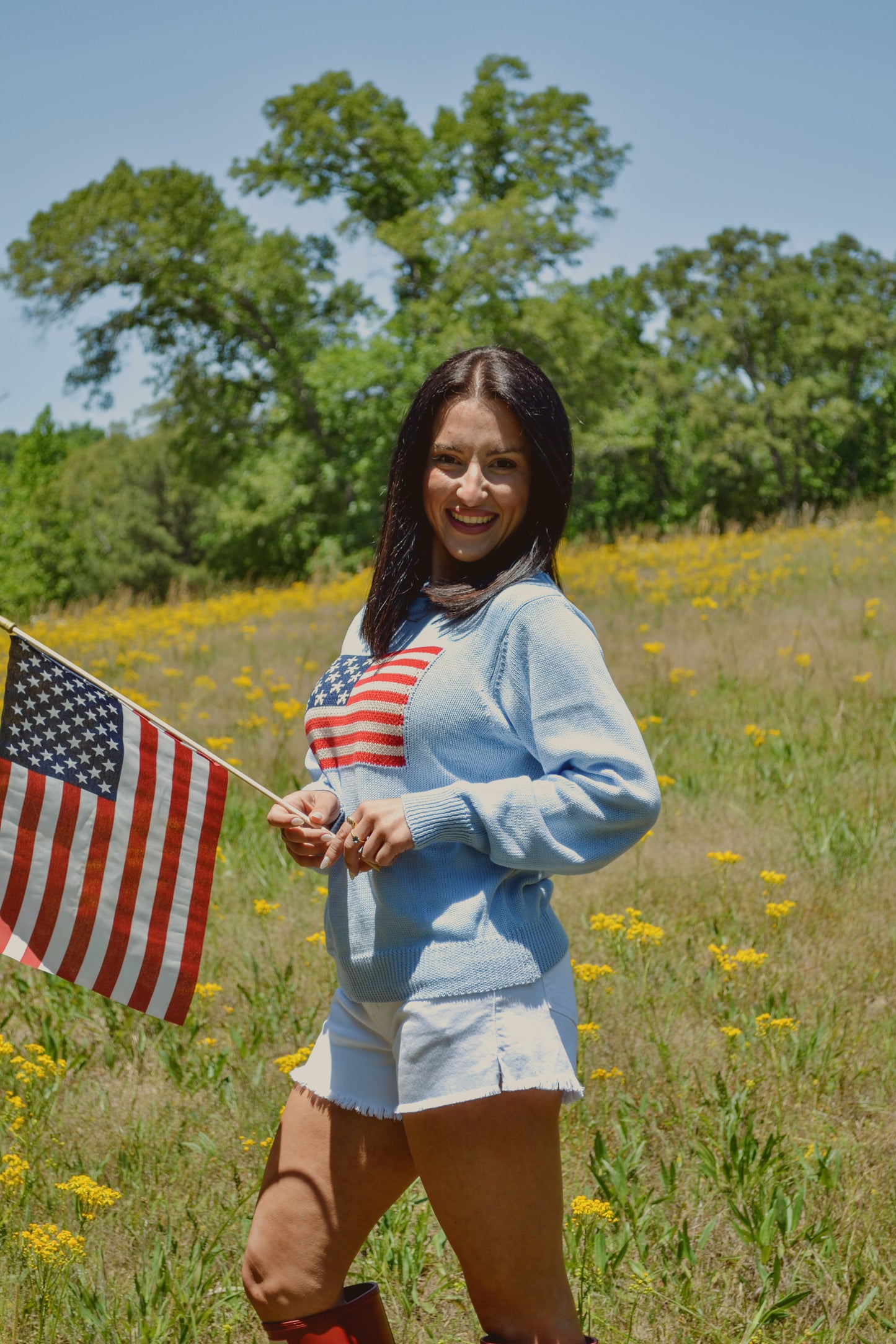 Liberty Blues Sweater