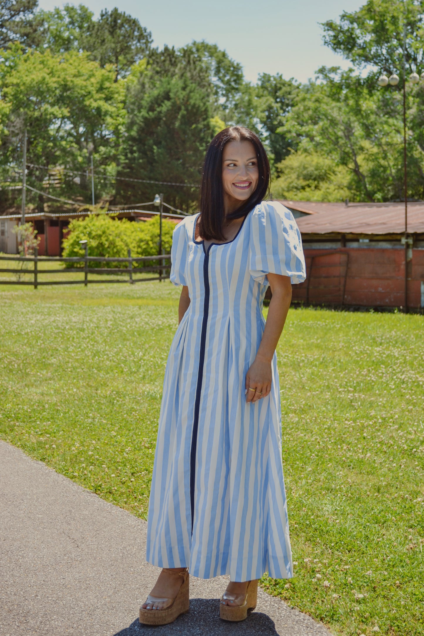 Carolina Striped Dress