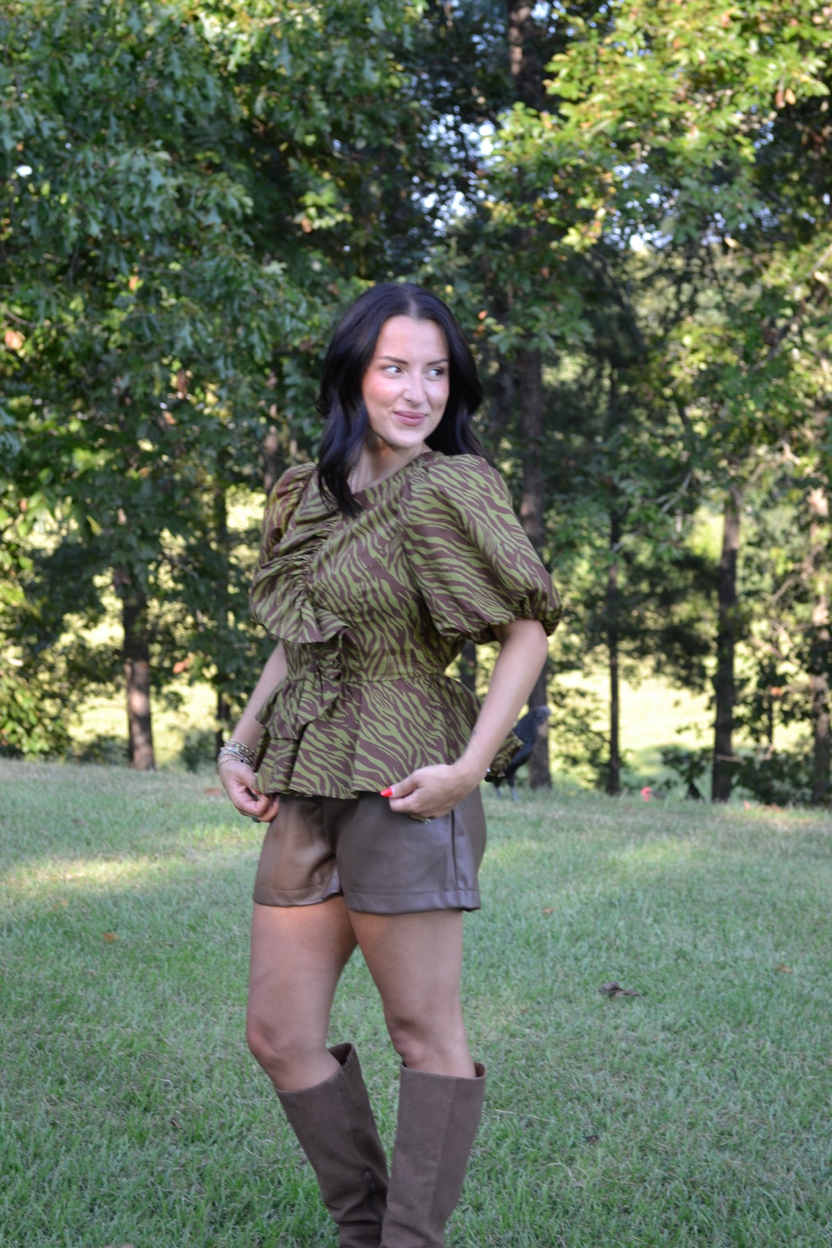 Wildwood Peplum Top