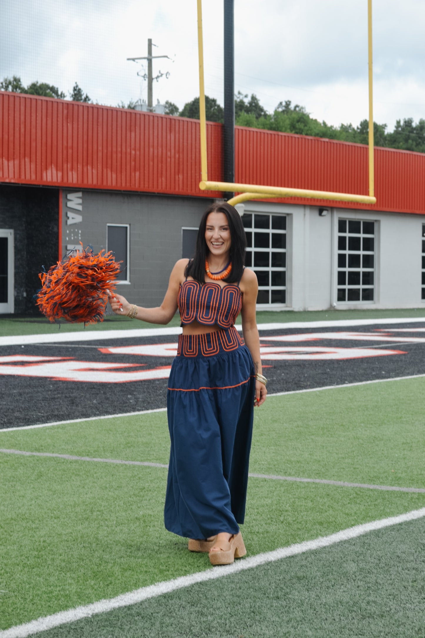 The Scalloped Auburn Set