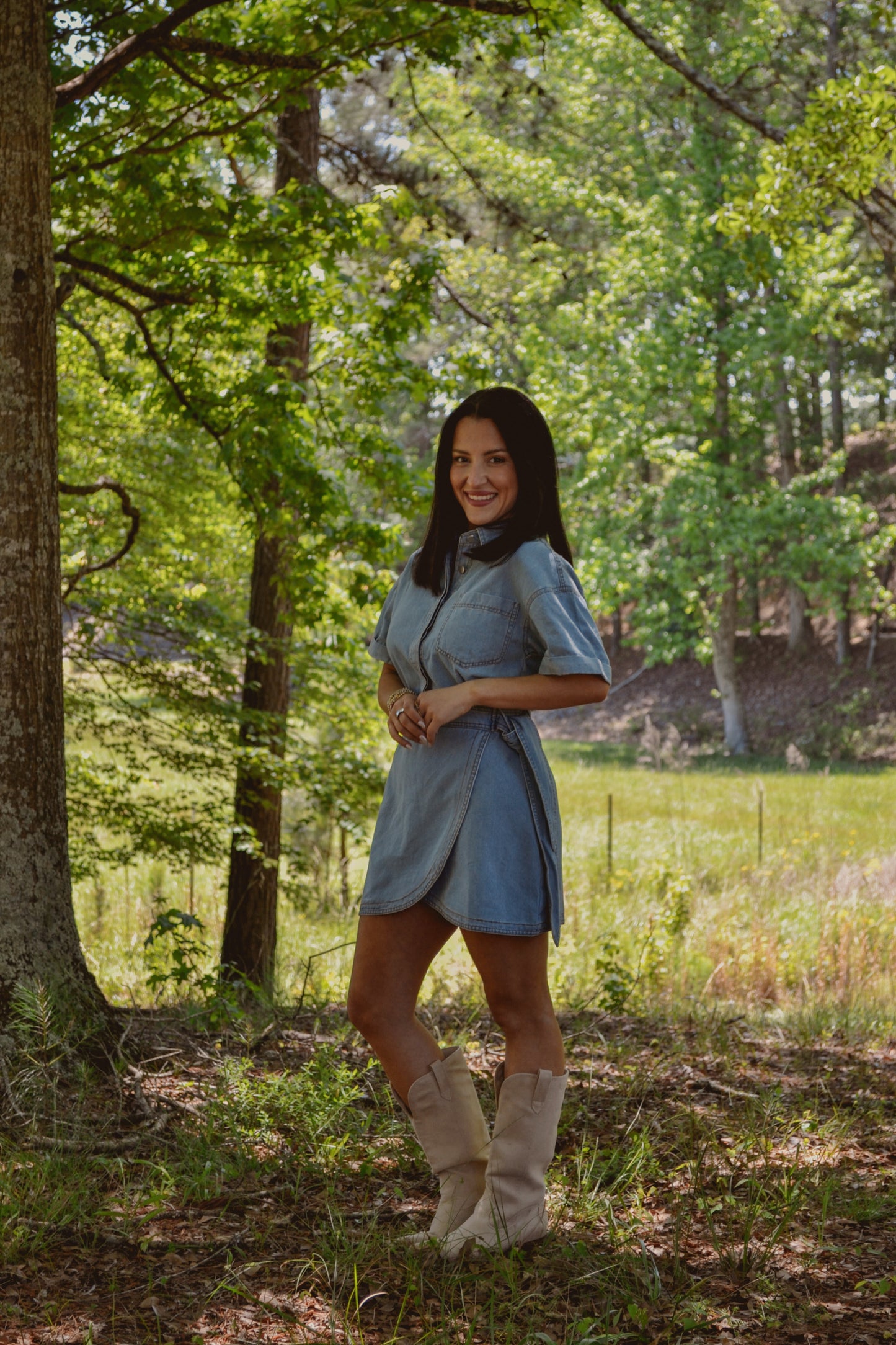 Blue Jean Baby Dress