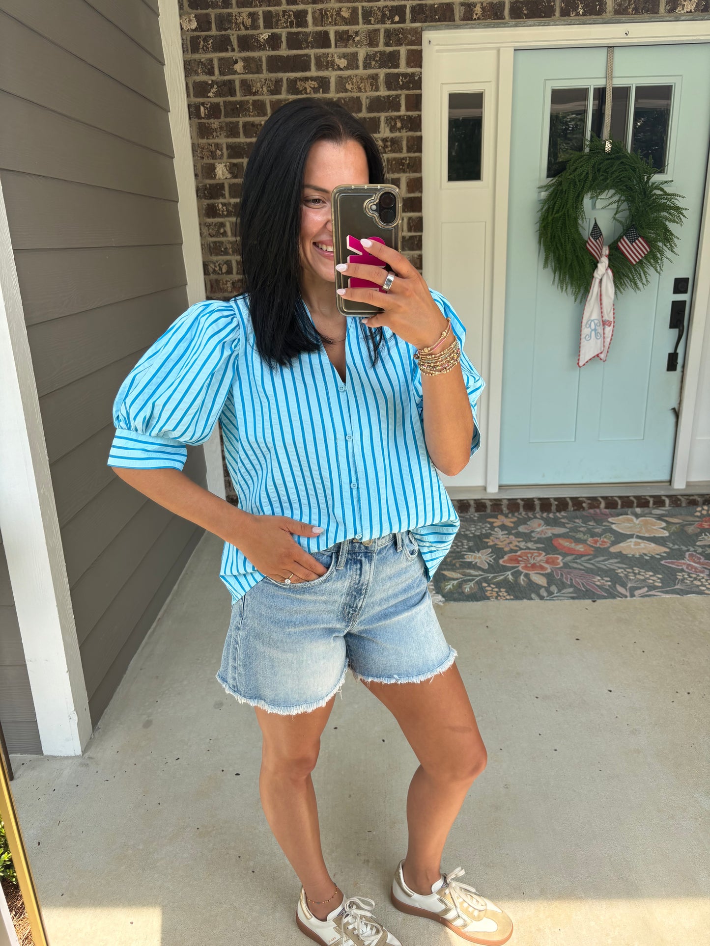 Ellen Striped Top
