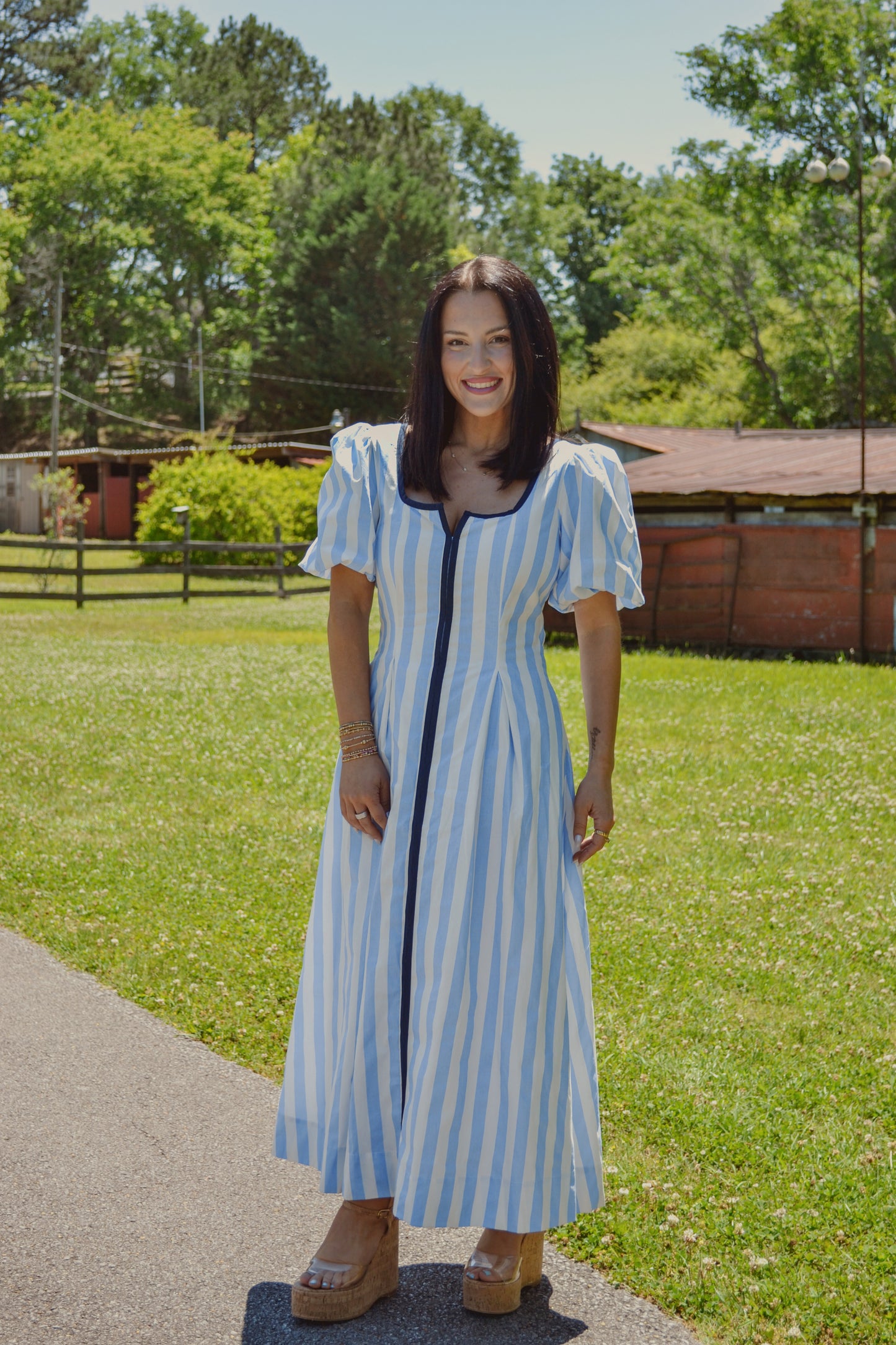 Carolina Striped Dress