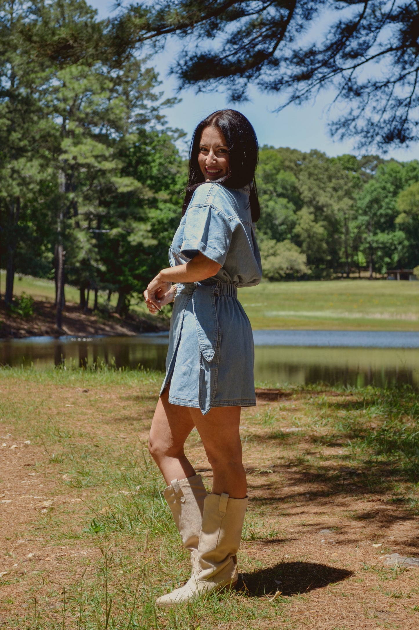 Blue Jean Baby Dress