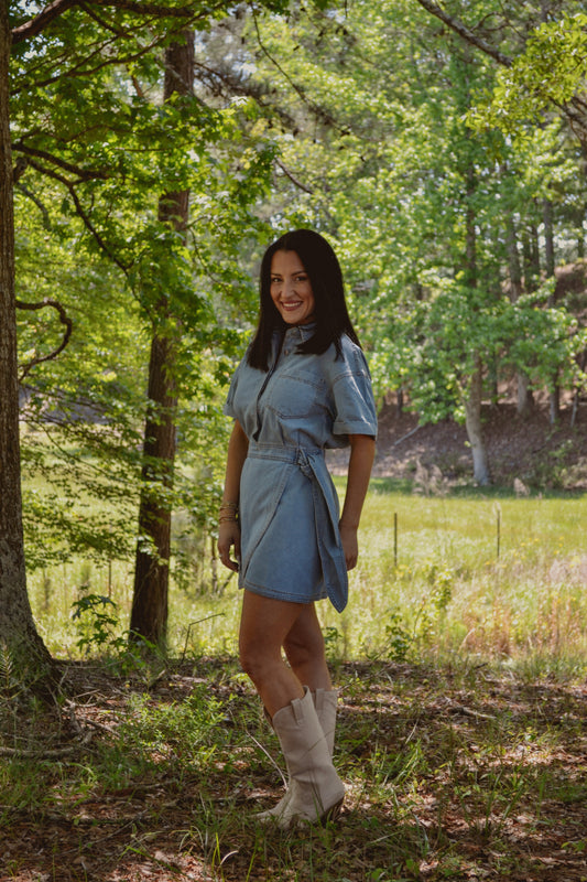 Blue Jean Baby Dress