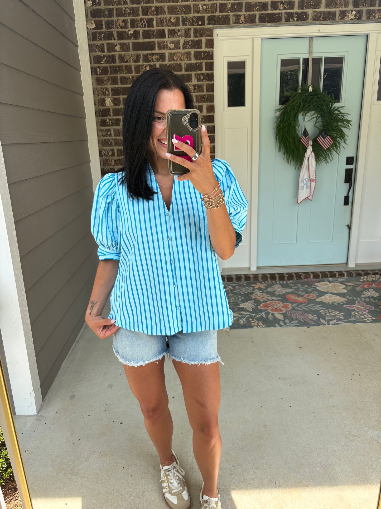 Ellen Striped Top