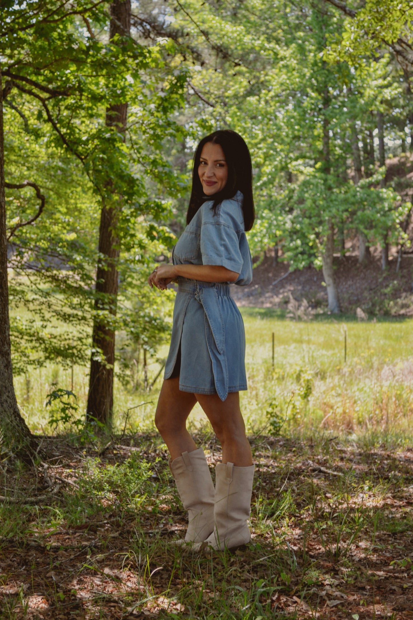 Blue Jean Baby Dress