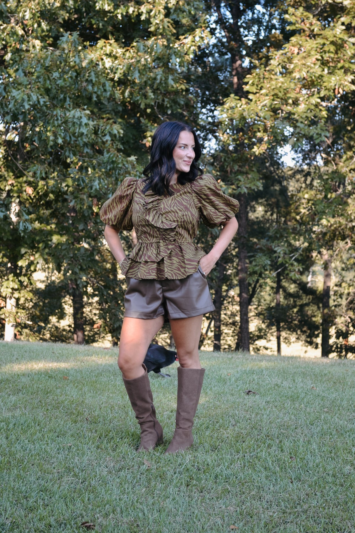 Wildwood Peplum Top