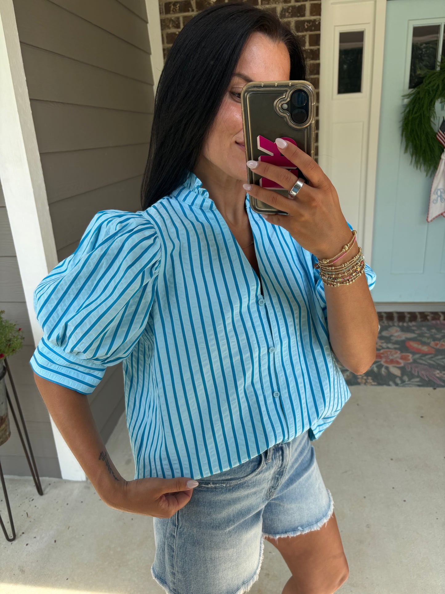 Ellen Striped Top