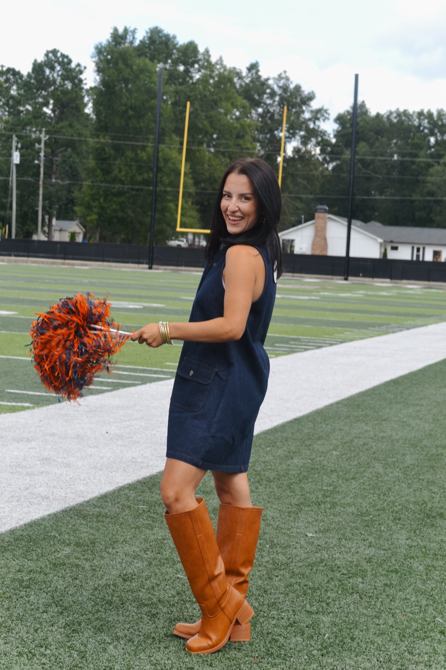 Gameday Denim Dress