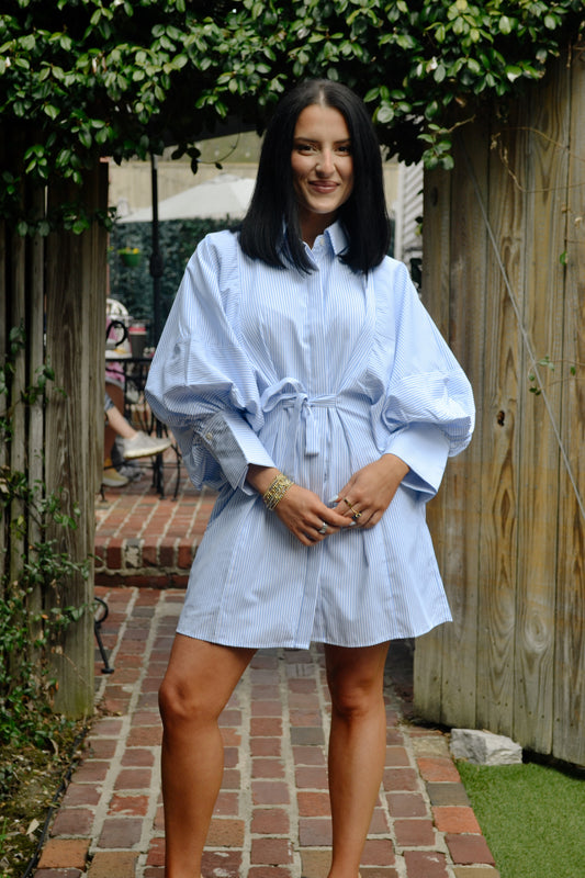 The Sunday Blues Dress