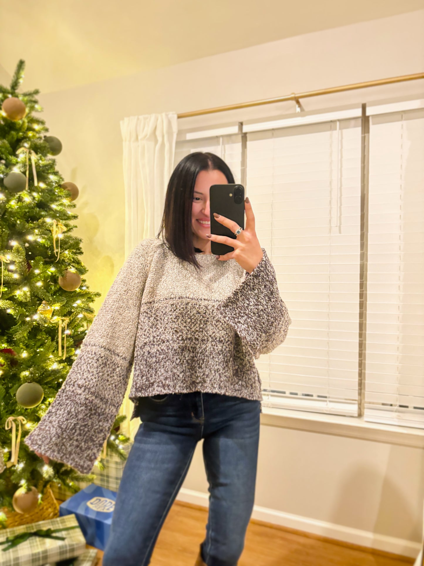 Gradient Sweater - Cream
